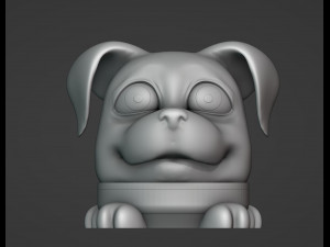 Cute Dog Secret Box 3D 打印模型