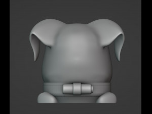 Cute Dog Secret Box 3D 打印模型