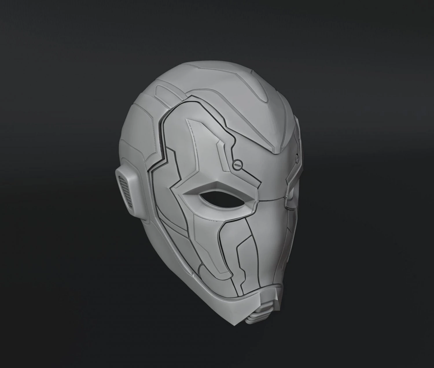 Blue Beetle Helmet Wearable 3D Print Model .c4d .max .obj .3ds .fbx .stl .blend