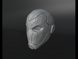 Blue Beetle Helmet Wearable 3D-Druckmodell