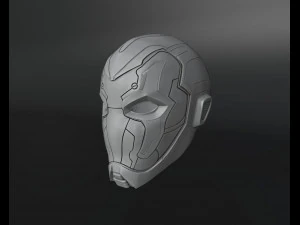 Blue Beetle Helmet Wearable 3D Print Model