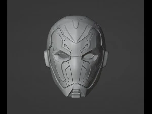 Blue Beetle Helmet Wearable 3D Print Model