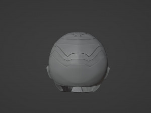 Blue Beetle Helmet Wearable 3D-Druckmodell