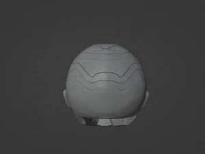 Blue Beetle Helmet Wearable 3D Print Model