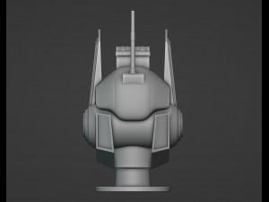 Mecha Head 3D Print Model