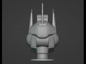 Mecha Head 3D Print Model