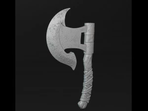 Viking Axes Pack 3D Print Model