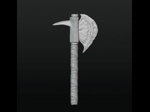 Viking Axes Pack 3D Print Model
