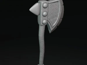 Viking Axes Pack 3D Print Model