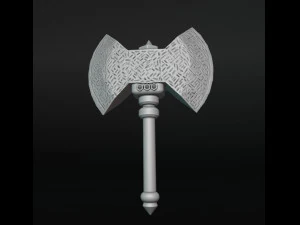 Viking Axe 1 3D Print Model