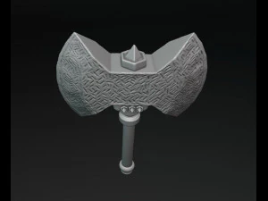 Viking Axe 1 3D Print Model