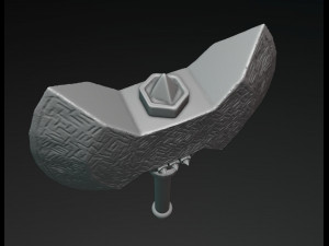 Viking Axe 1 Modello di stampa 3D