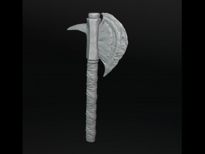 Viking Axe 2 Modello di stampa 3D