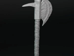 Viking Axe 2 3D Print Model