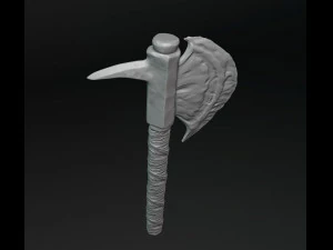 Viking Axe 2 3D Print Model