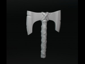 Viking Axe 3 3D Принт Модель