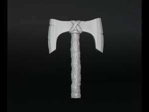 Viking Axe 3 3D 打印模型
