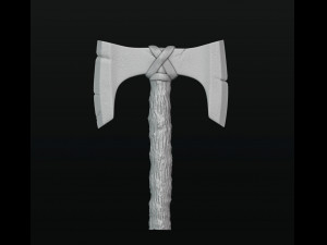 Viking Axe 3 3D 打印模型