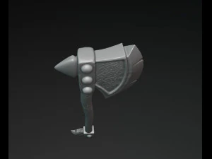 Viking Axe 4 3D Print Model
