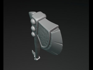 Viking Axe 4 3D 打印模型