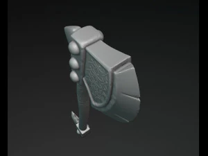 Viking Axe 4 3D Print Model