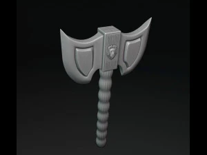 Hache viking 5 Modèles 3D en vedette