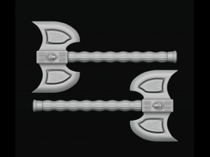 Viking Axe 5 Modelo de impresión 3D