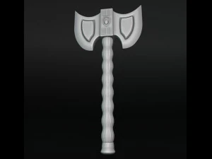 Viking Axe 5 3D Print Model
