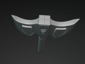 Viking Axe 5 Modelo de impresión 3D