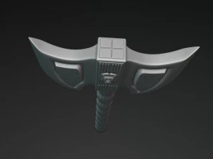 Viking Axe 5 3D Print Model