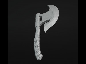 Viking Axe 6 Modello di stampa 3D