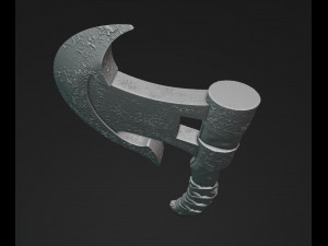 Viking Axe 6 Modello di stampa 3D
