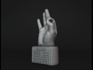 You Are Perfect Motivational Reminder Modelo de impresión 3D