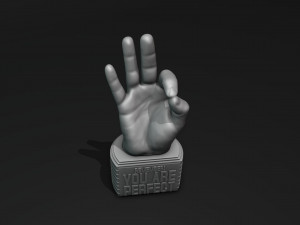 You Are Perfect Motivational Reminder Modelo de impresión 3D