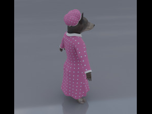 Big Bad Wolf - Wolfie From Shrek Modelo 3D