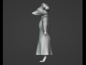 Big Bad Wolf - Wolfie From Shrek Modelo 3D