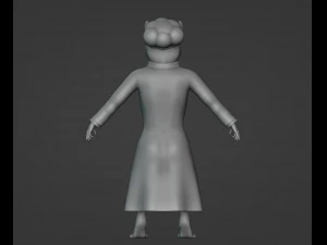 Big Bad Wolf - Wolfie From Shrek 3D Model