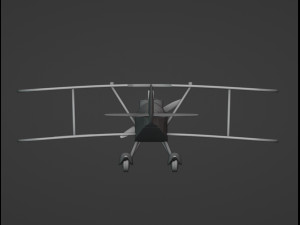 Biplane From Indiana Jones Movie 3D Print Model