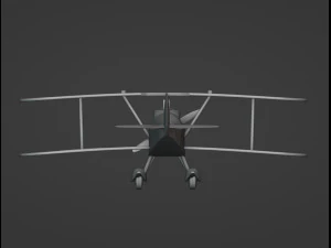 Biplane From Indiana Jones Movie 3D Print Model