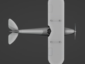 Biplane From Indiana Jones Movie 3D Print Model