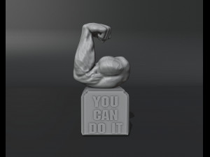 You Can Do It Motivational Reminder Modelo de impresión 3D