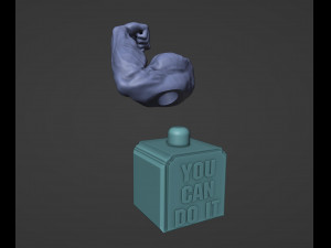 You Can Do It Motivational Reminder Modelo de impresión 3D