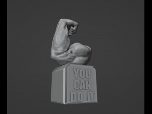 You Can Do It Motivational Reminder Modelo de impresión 3D
