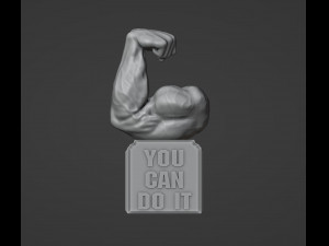 You Can Do It Motivational Reminder Modelo de impresión 3D