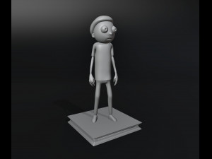 Morty From Rick and Morty Modelo de Impressão 3D