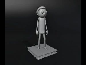 Morty von Rick und Morty 3D Druckmodell