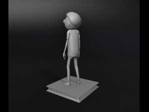 Morty From Rick and Morty Modello di stampa 3D