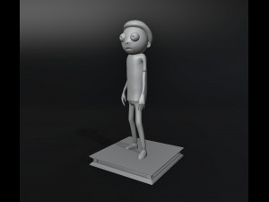 Morty From Rick and Morty Modello di stampa 3D