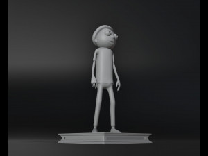 Morty From Rick and Morty Modello di stampa 3D