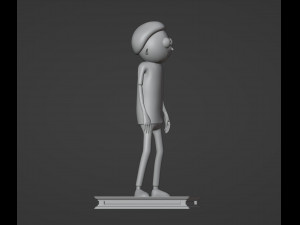 Morty From Rick and Morty Modello di stampa 3D